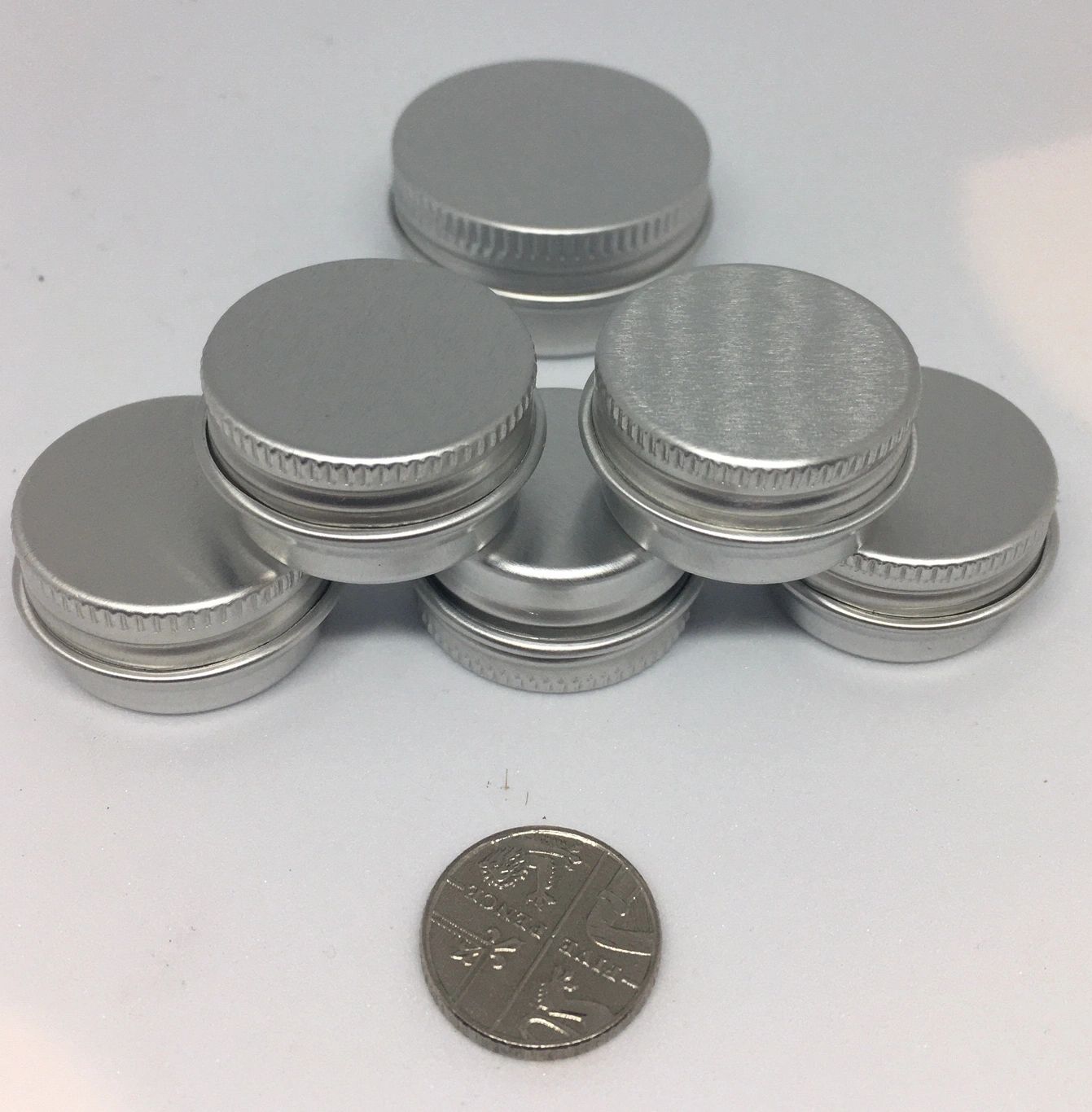 Aluminium Tins 5ml