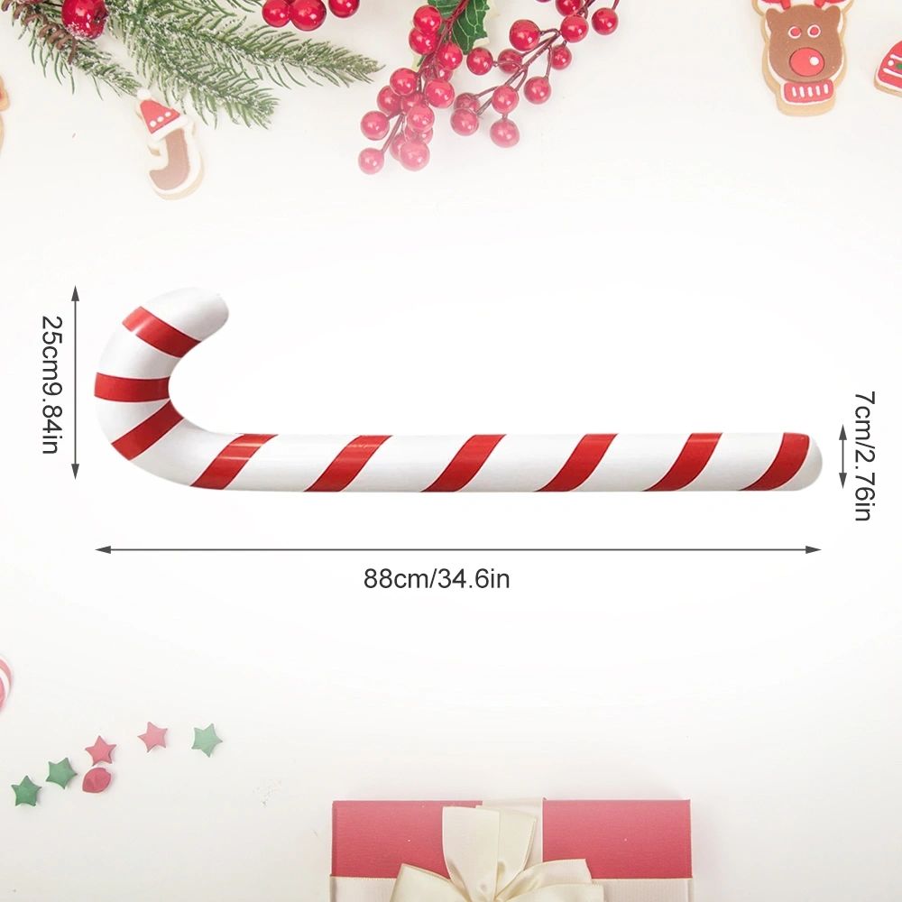 88cm Inflatable Christmas Candy Cane