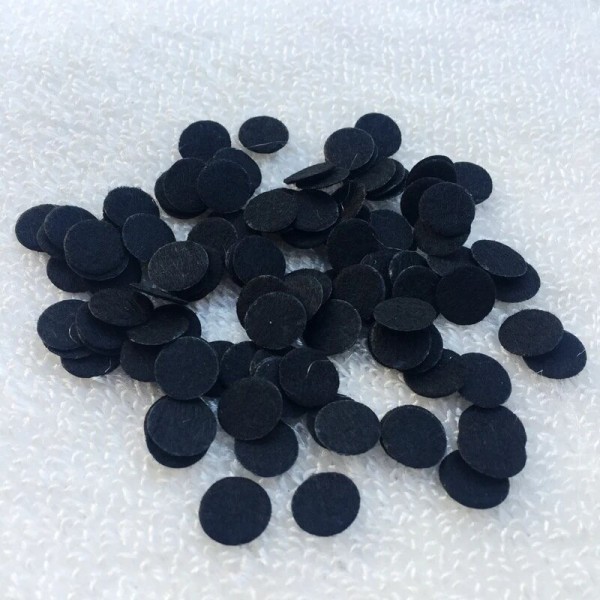 Cotton Circular Soaks Black