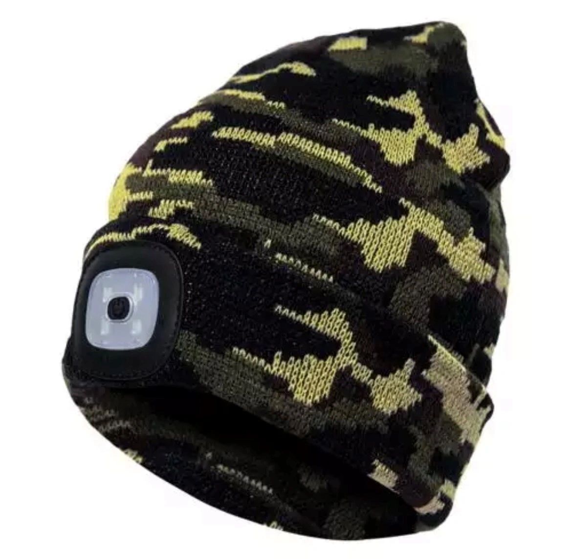 Beanie Hat with Torch