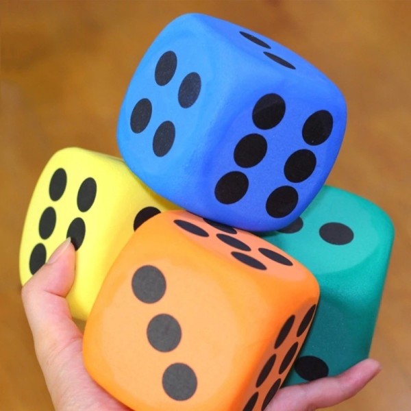 Foam Dice 8cm