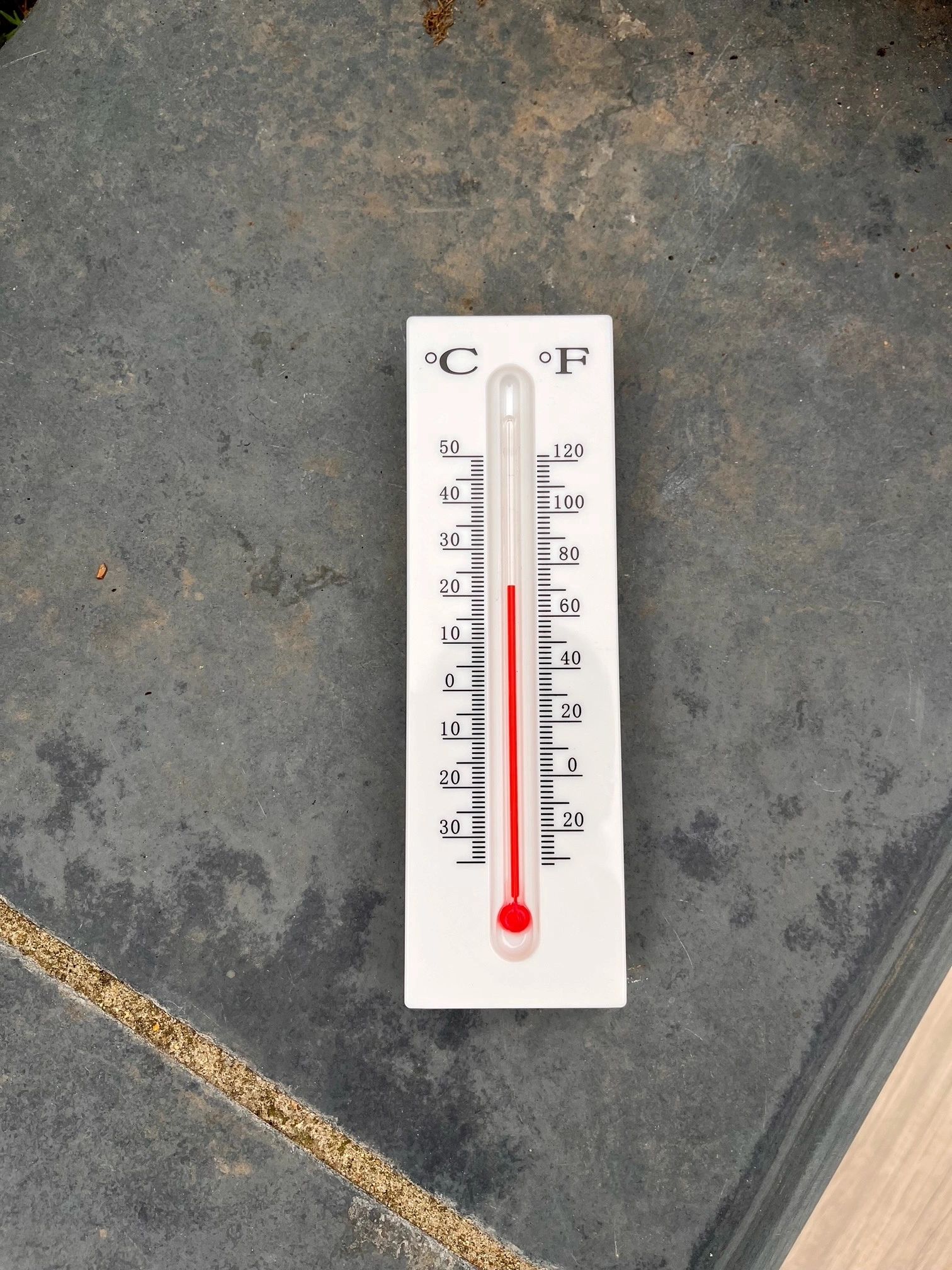 Garden Thermometer Stash Hide