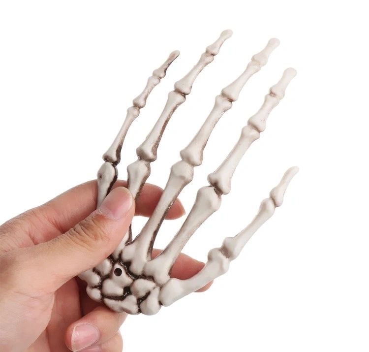 Halloween skeleton hands 1 pair