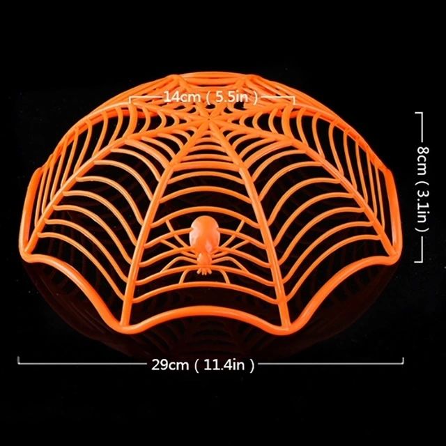 Halloween Spier Web Candy Bowl