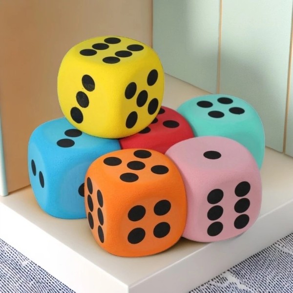 Foam Dice 8cm