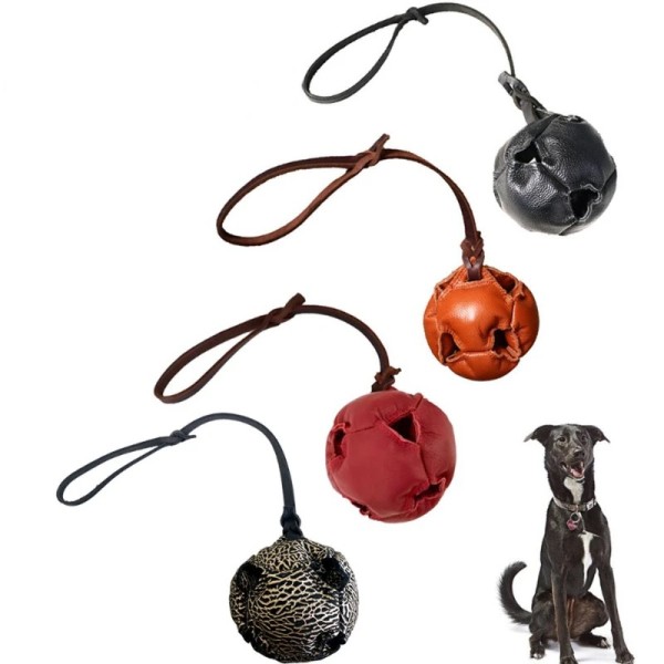 Leather Ball On A Rope