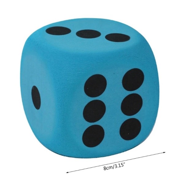 Foam Dice 8cm