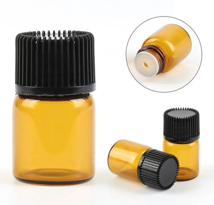 Mini Amber 2ml Glass bottles