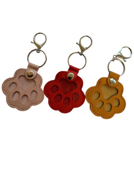 Pet Memorial Leather Keyring