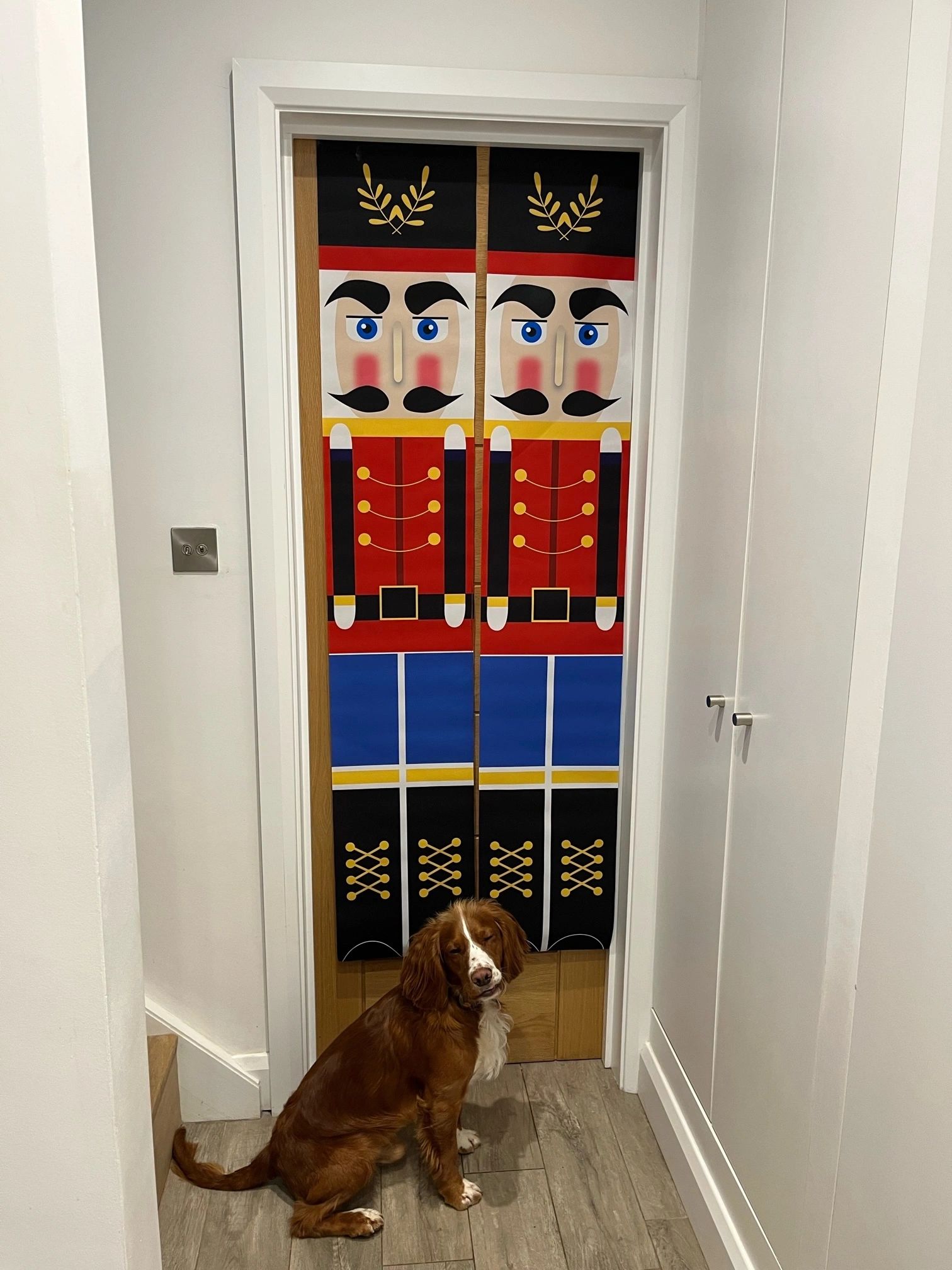 Nutcracker Pair of Door Surrounds Christmas