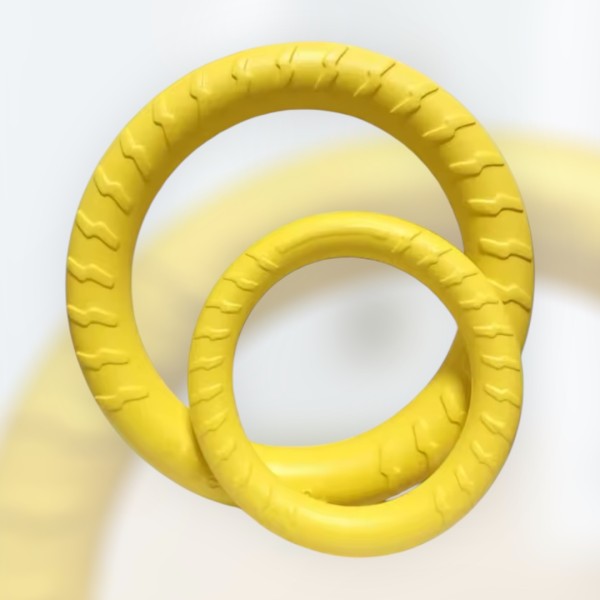Pull Ring Yellow Toy