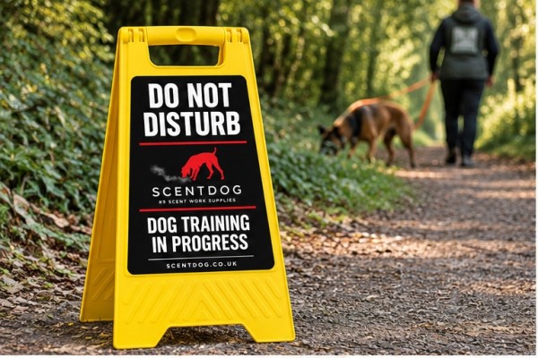 Scentdog A-Frame Signs