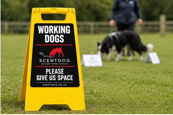 Scentdog A-Frame Signs