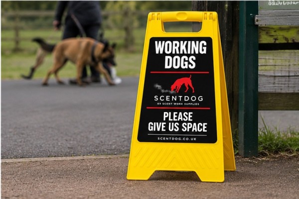 Scentdog A-Frame Signs