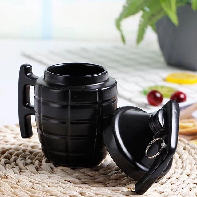 Scentdog Ceramic Grenade Mug