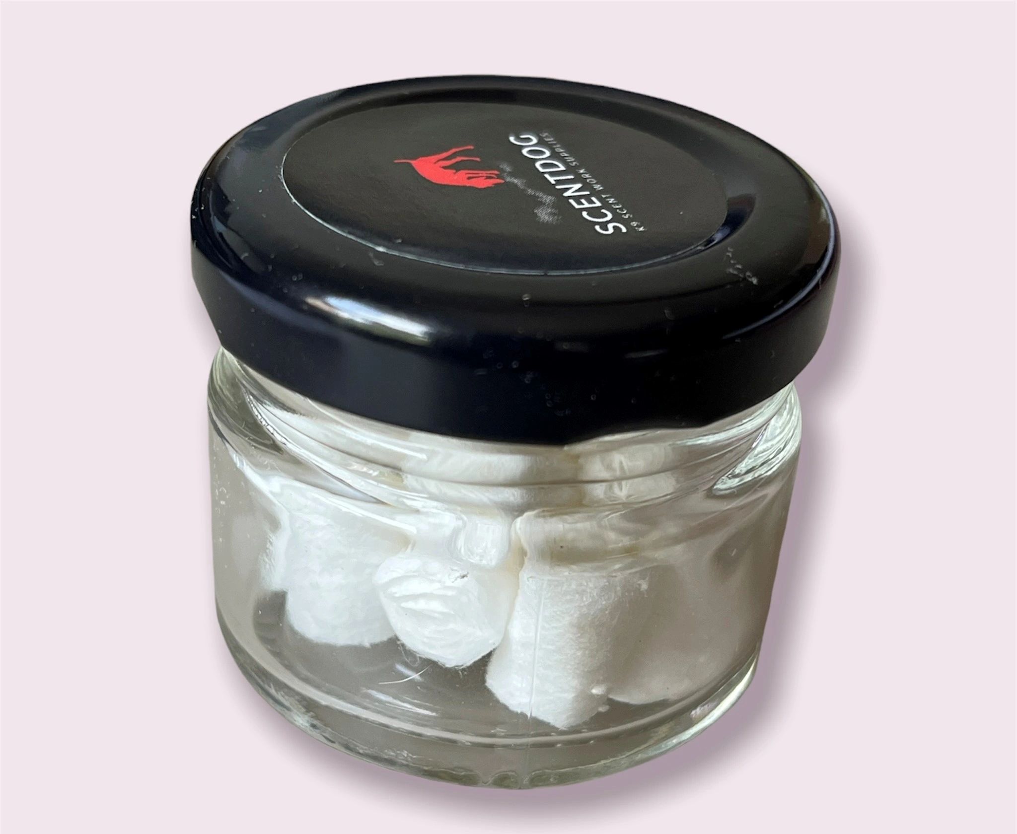 Scentdog Storage Jars with Cotton