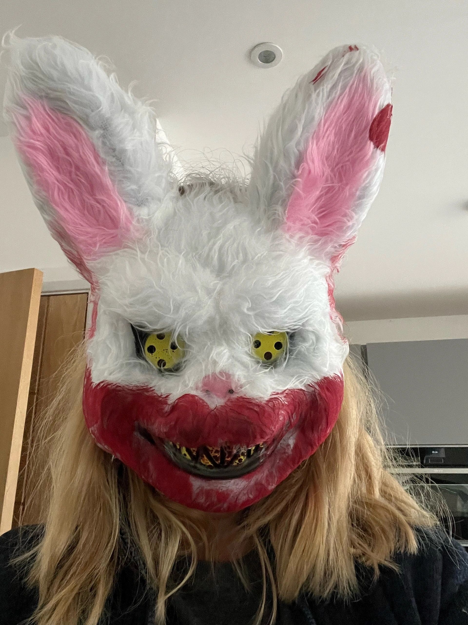 Scary Halloween Rabbit Mask