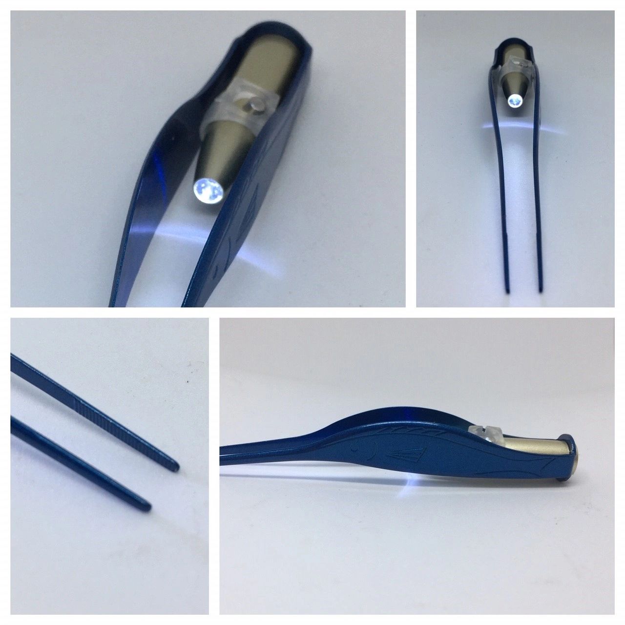 Tweezers with LED light