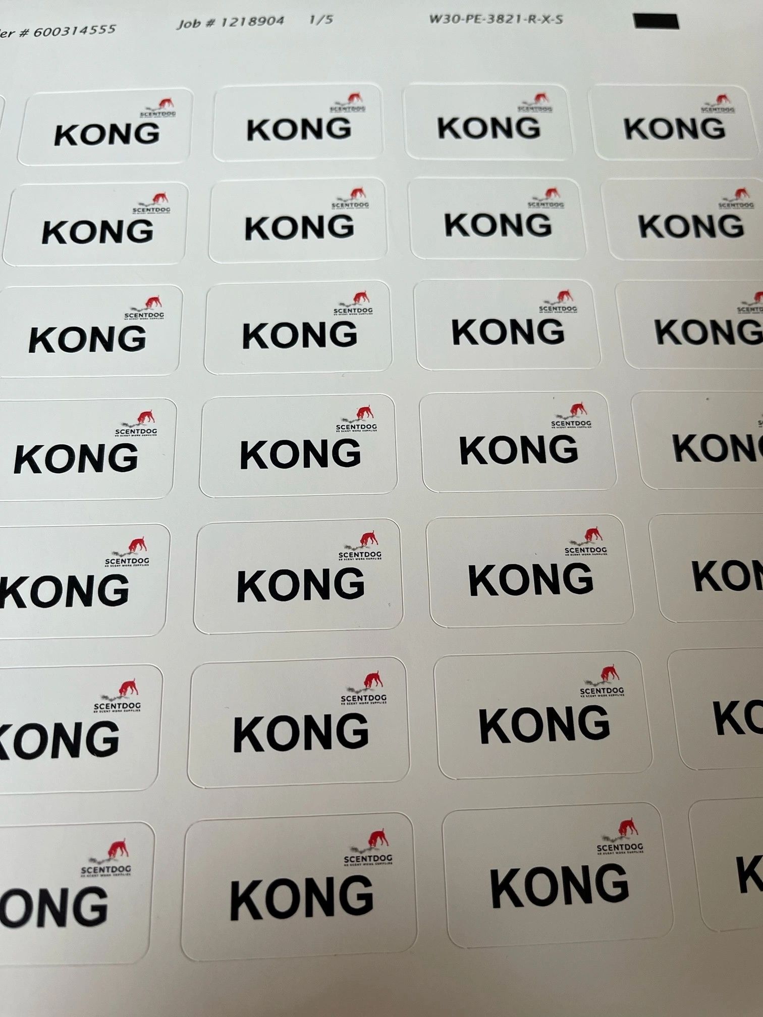 Waterproof Stickers Pk 14